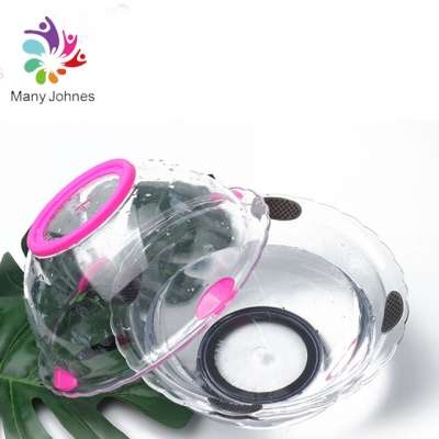 Beauty Usage Silicone Lid Face Wash Plastic Basin