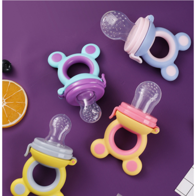 Bpa Free Baby Fresh Food Teething Toys Pacifier Silicone Vegetable Fruits Feeder For Infants Toddler