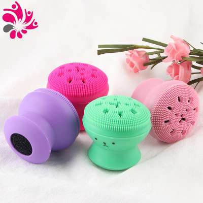 Silicone Octopus Face Mask Brush Cleansing Face Brush Silicone Facial Cleansing Brush