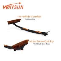 Insurance Aluminum Bristle With Scraper Comfortable Handle Snow Push Rotary Rim Cleaner Vacuum Brush Soft Car Wash Towel Wringer