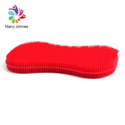 Food Grade Antibacterial Silicone Dishwashing Cleaning Brushes For Wash Pan Dish Bowl Brush Washing Fruit Vegetable Brush