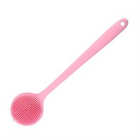 Back Cleaning  Bath Massage Brush  Silicone  Shower  Brush Bath Scrubber Stimulates Blood Circulation