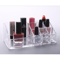 Cosmetic Storage Box Acrylic Transparent Lipstick Jewelry Makeup Brush Eyebrow Pencil Storage