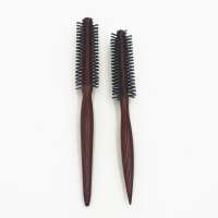 thin brush water-transfer painting wood round hair brush roller hairbrush