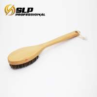 Wooden Brush Bath Dry Body Brush-Natural Bristles Body Scrubber