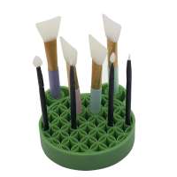 New Trending Product 2020 Cosmetic Accessories Organizer Silicone Stand Makeup Brush Holder