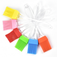 100% Food grade silicone brush, silicone BBQ brush, colorful party brush